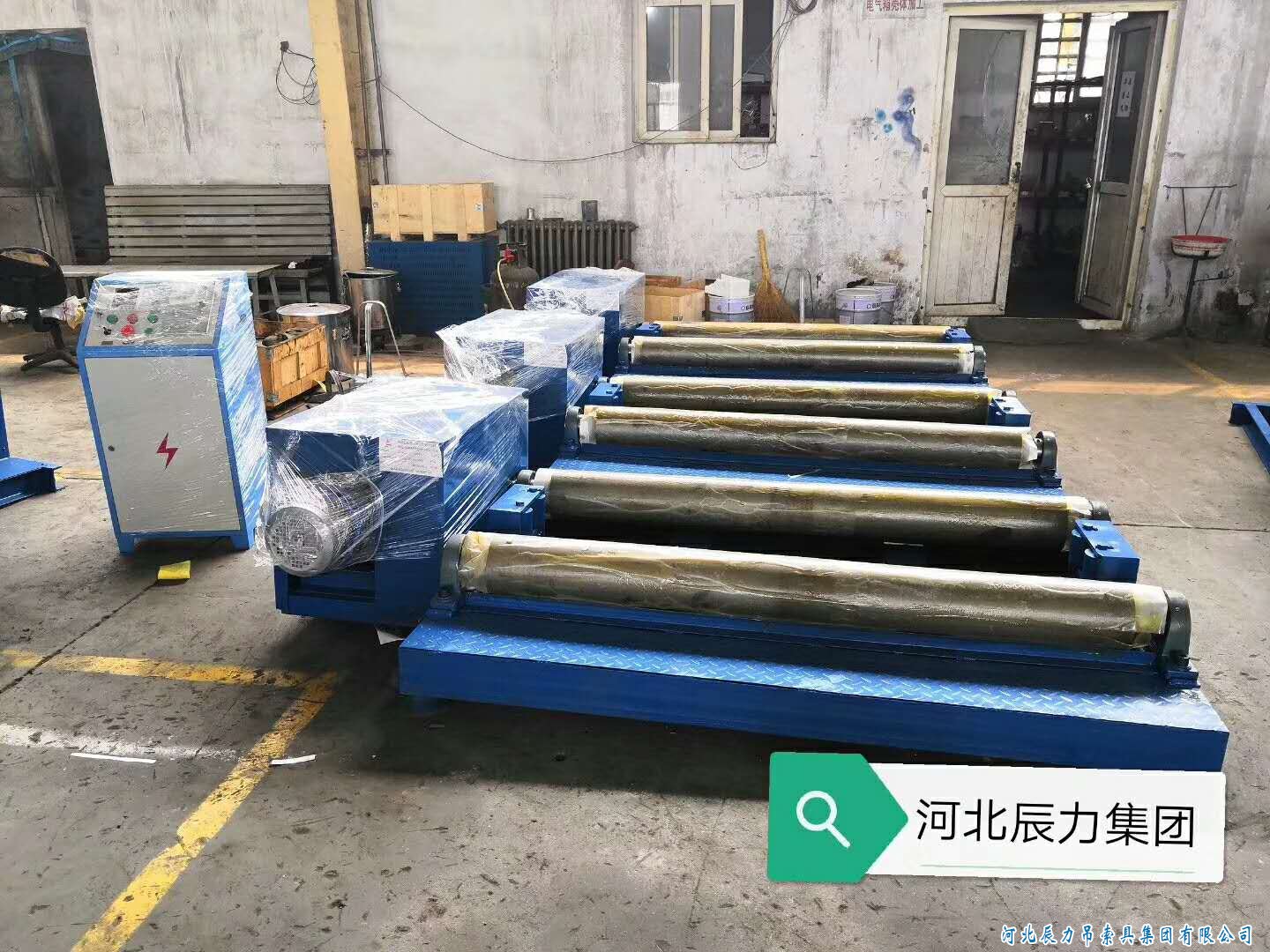 鋼絲繩纏放繩機(jī)器，鋼絲繩索具壓制機(jī)器，集體裝柜發(fā)貨